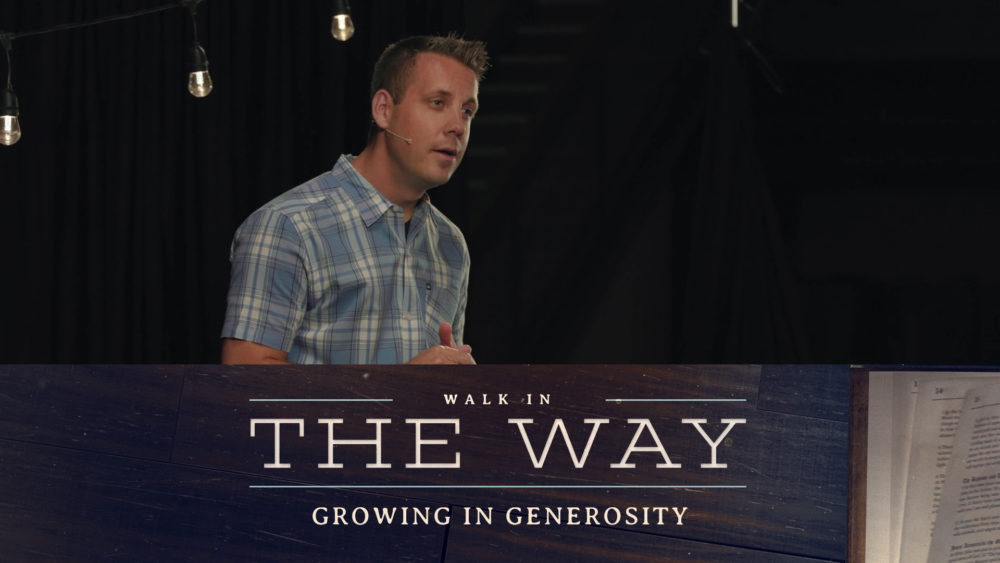 Growing in Generosity