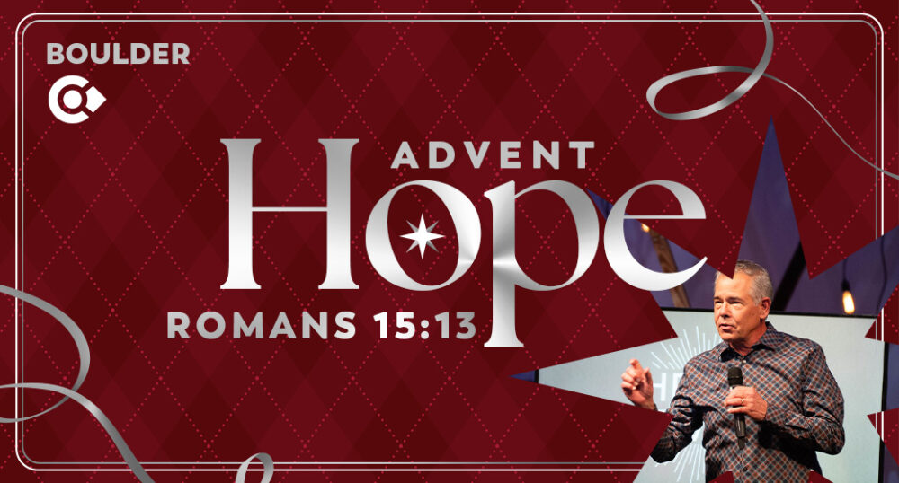 Advent: HOPE  |  Romans 15:13 Image