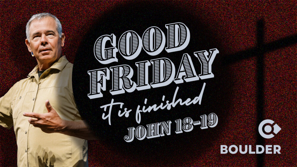 The Gospel of John: It Is Finished: Good Friday Image