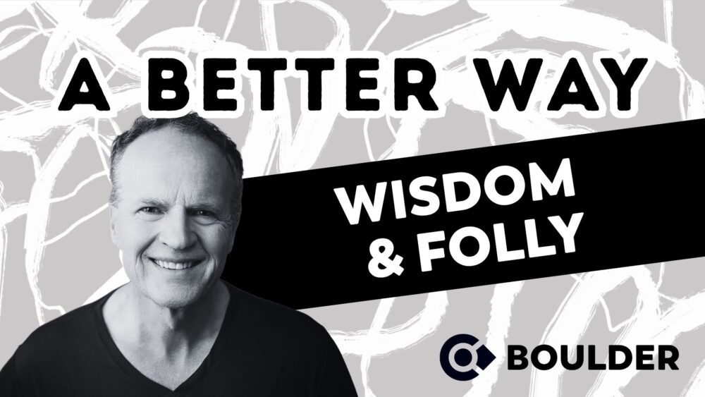 A Better Way: Widsom & Folly  Image