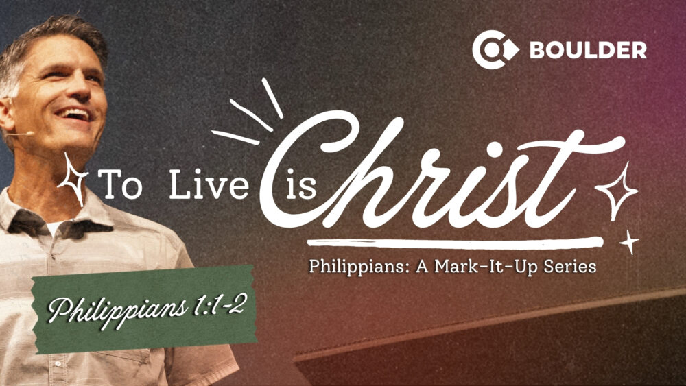 To Live is Christ: Acts 16 Image
